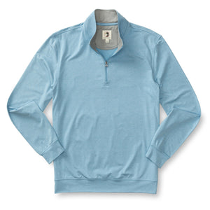 DUCK HEAD Men's Pullovers Duck Head Long Drive Performance 1/4 Zip Pullover