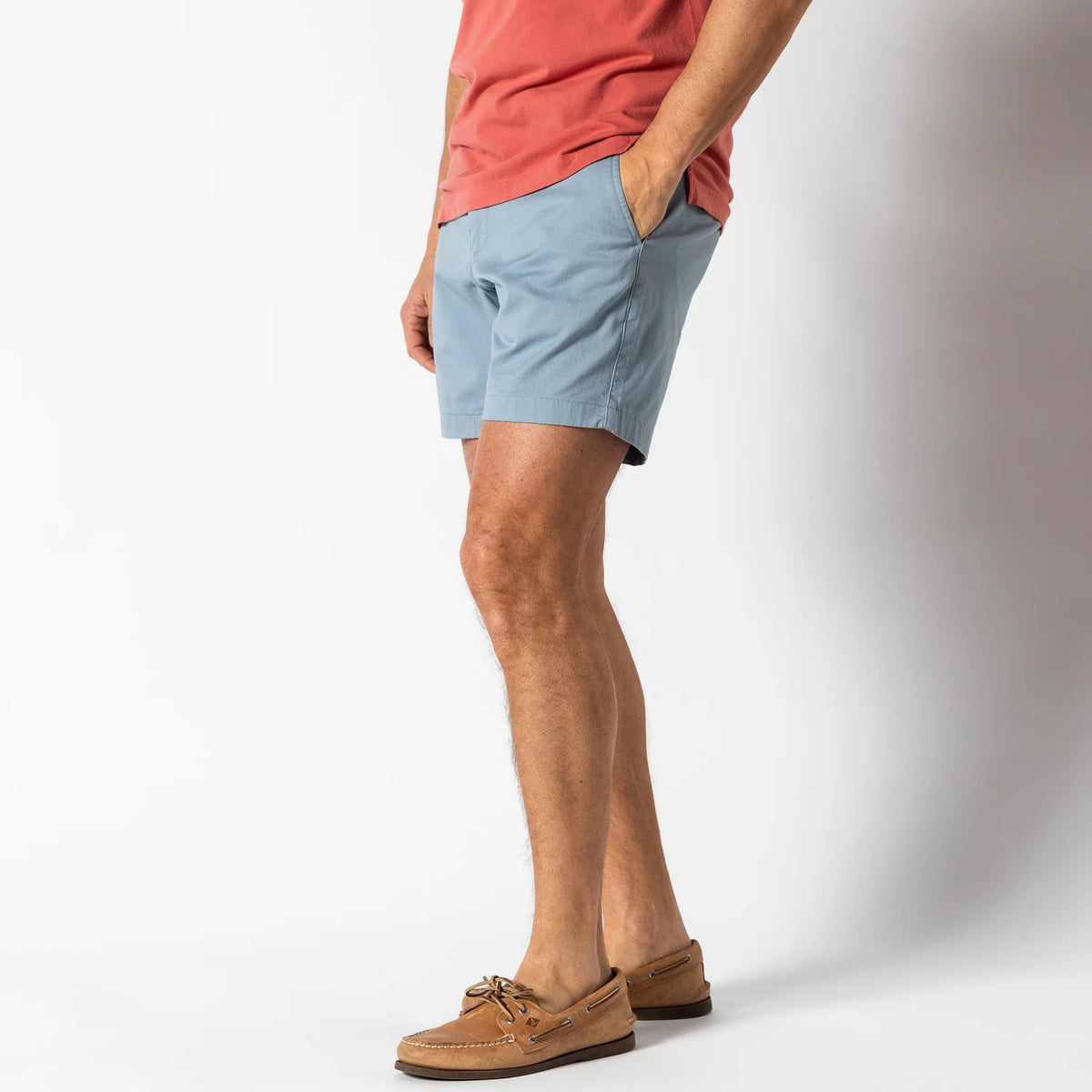 DUCK HEAD Men's Shorts Duck Head 7" Gold School Chino Short || David's Clothing