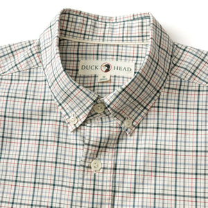 DUCK HEAD Men's Sport Shirt Duck Head Cotton Twill Sport Shirt Cooper Plaid