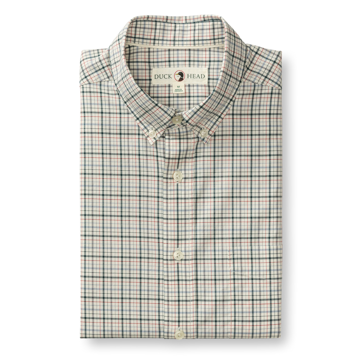 DUCK HEAD Men's Sport Shirt Duck Head Cotton Twill Sport Shirt Cooper Plaid