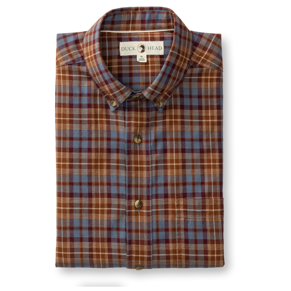 duck head dress shirts Duck Head Men's Long Sleeve Linen Cotton Oxford Sport Shirt Wallace Solid/Shadow Blue / XXL