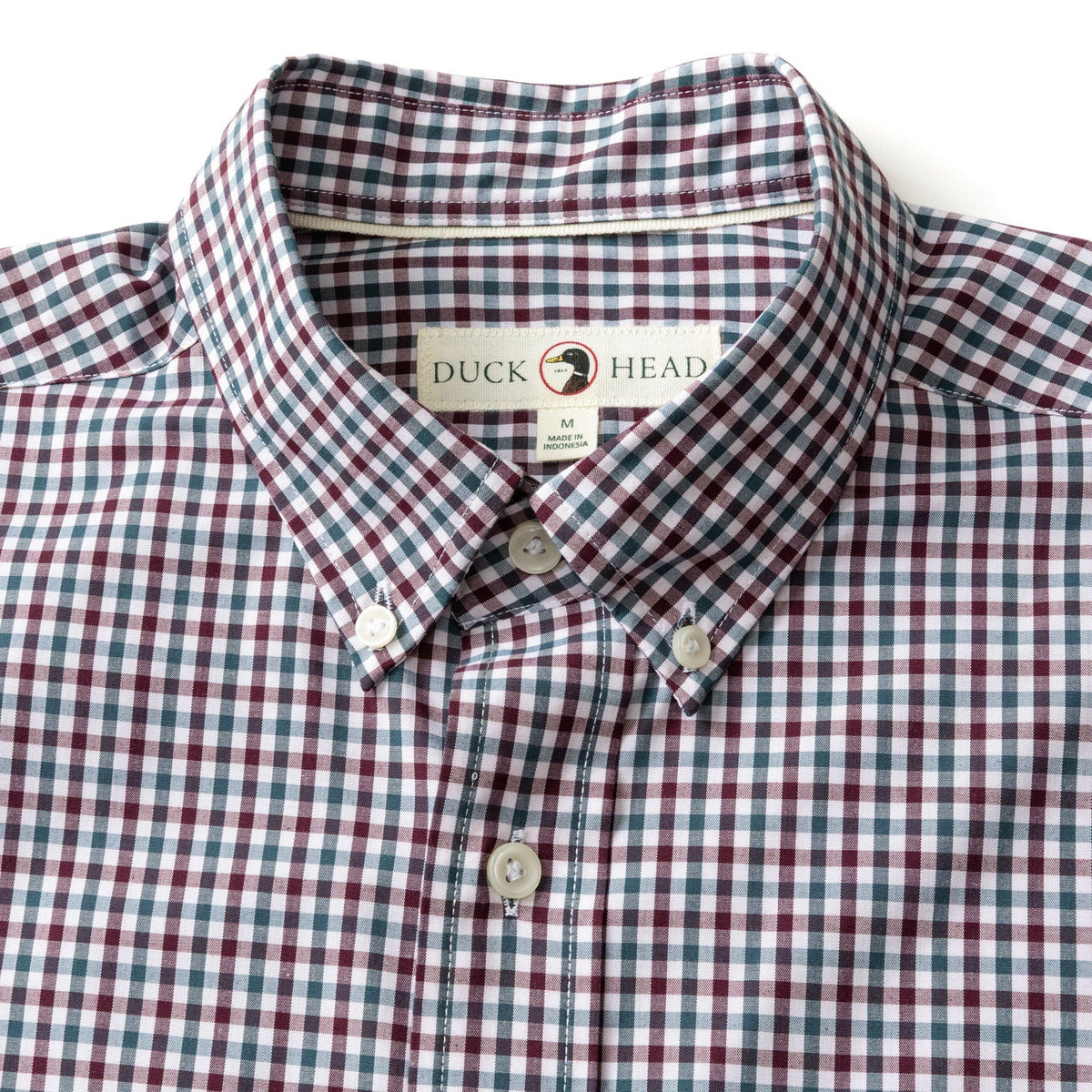 DUCK HEAD Men's Sport Shirt Duck Head Performance Poplin Sport Shirt Merill Gingham
