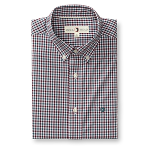 DUCK HEAD Men's Sport Shirt Duck Head Performance Poplin Sport Shirt Merill Gingham