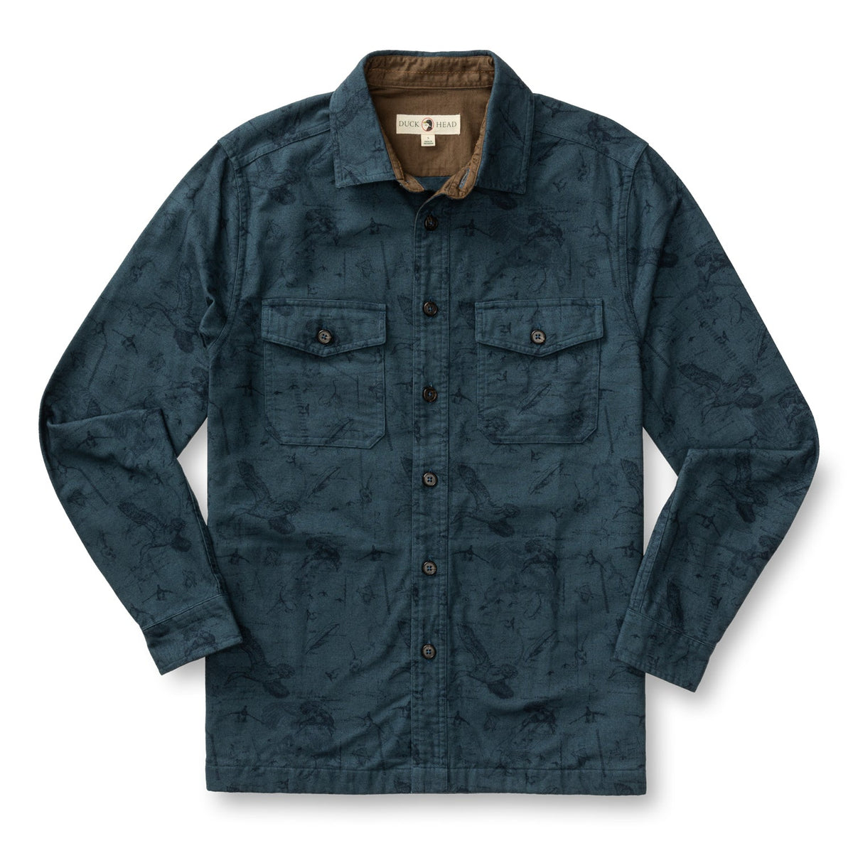 DUCK HEAD Men's Sport Shirt Duck Head Slater Moleskin Overshirt