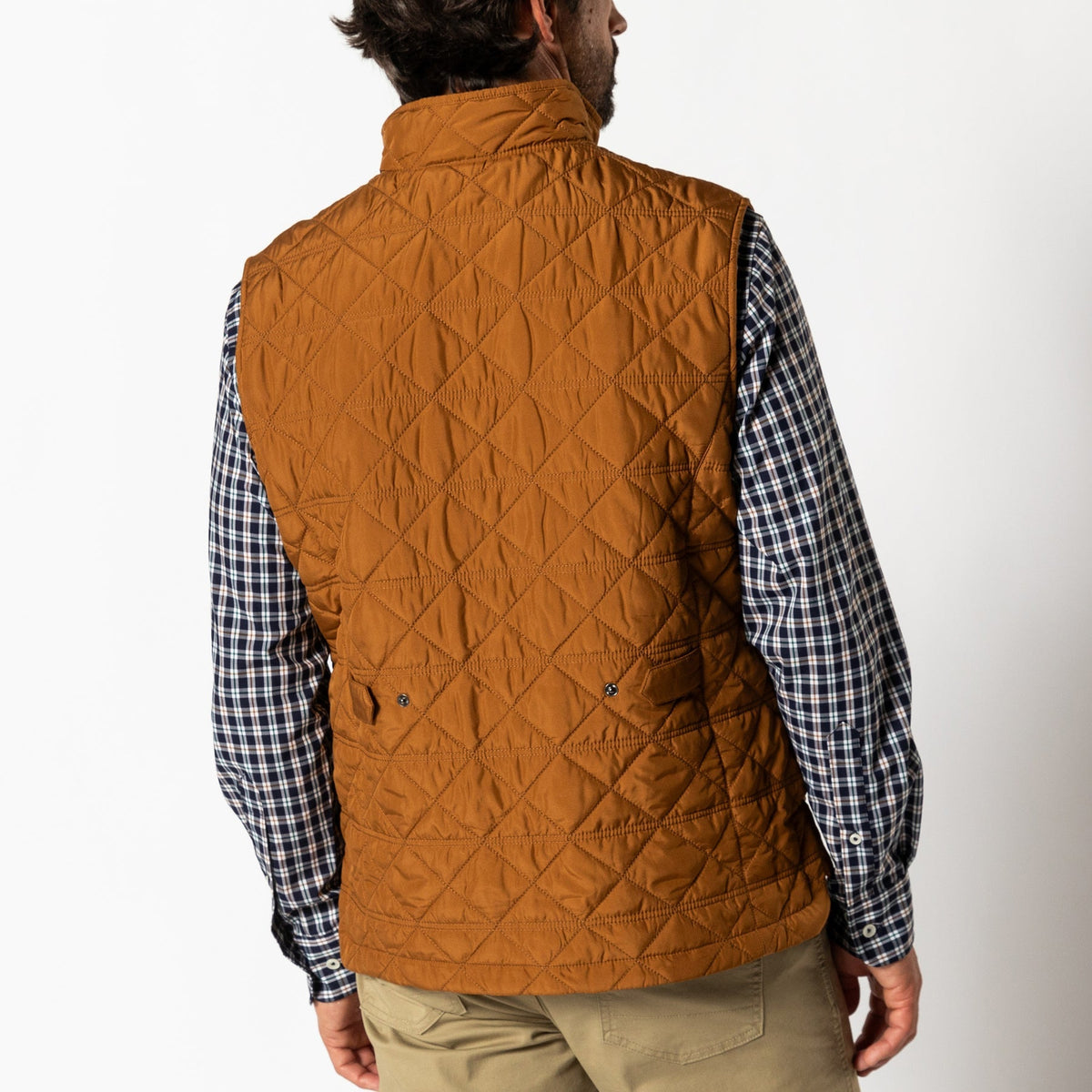 DUCK HEAD Mens Jackets Duck Head Fremont Sport Performance Quilted Vest