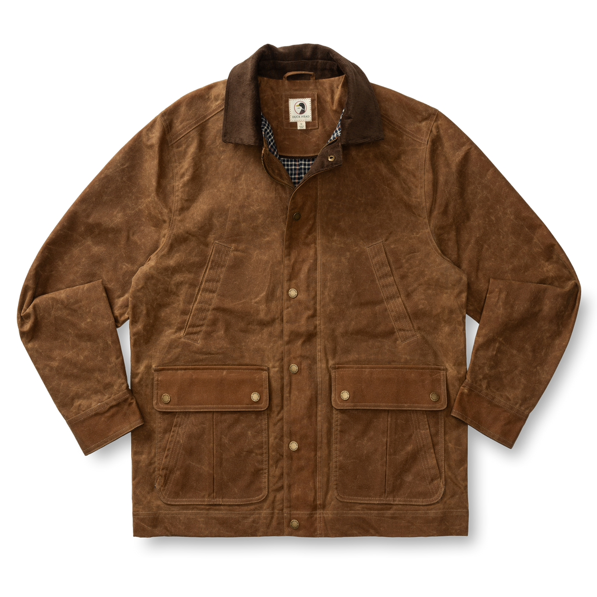 DUCK HEAD Mens Jackets Duck Head Waxed Duck Canvas Jacket