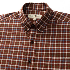 DUCKHEAD Men's Sport Shirt Duck Head Cotton Flannel Sport Shirt || David's Clothing