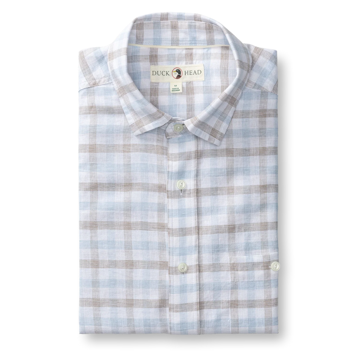 DUCKHEAD Men's Sport Shirt Duck Head Linen Cotton Oxford Sport Shirt