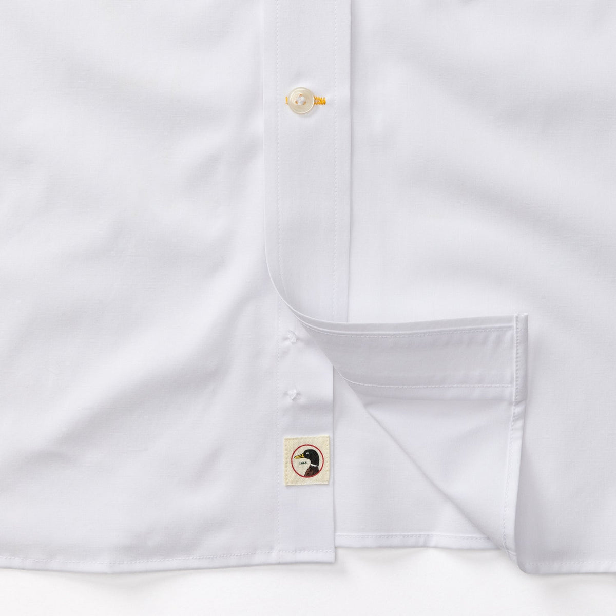 DUCKHEAD Men's Sport Shirt Duck Head Performance Poplin Sport Shirt - Boyce Solid