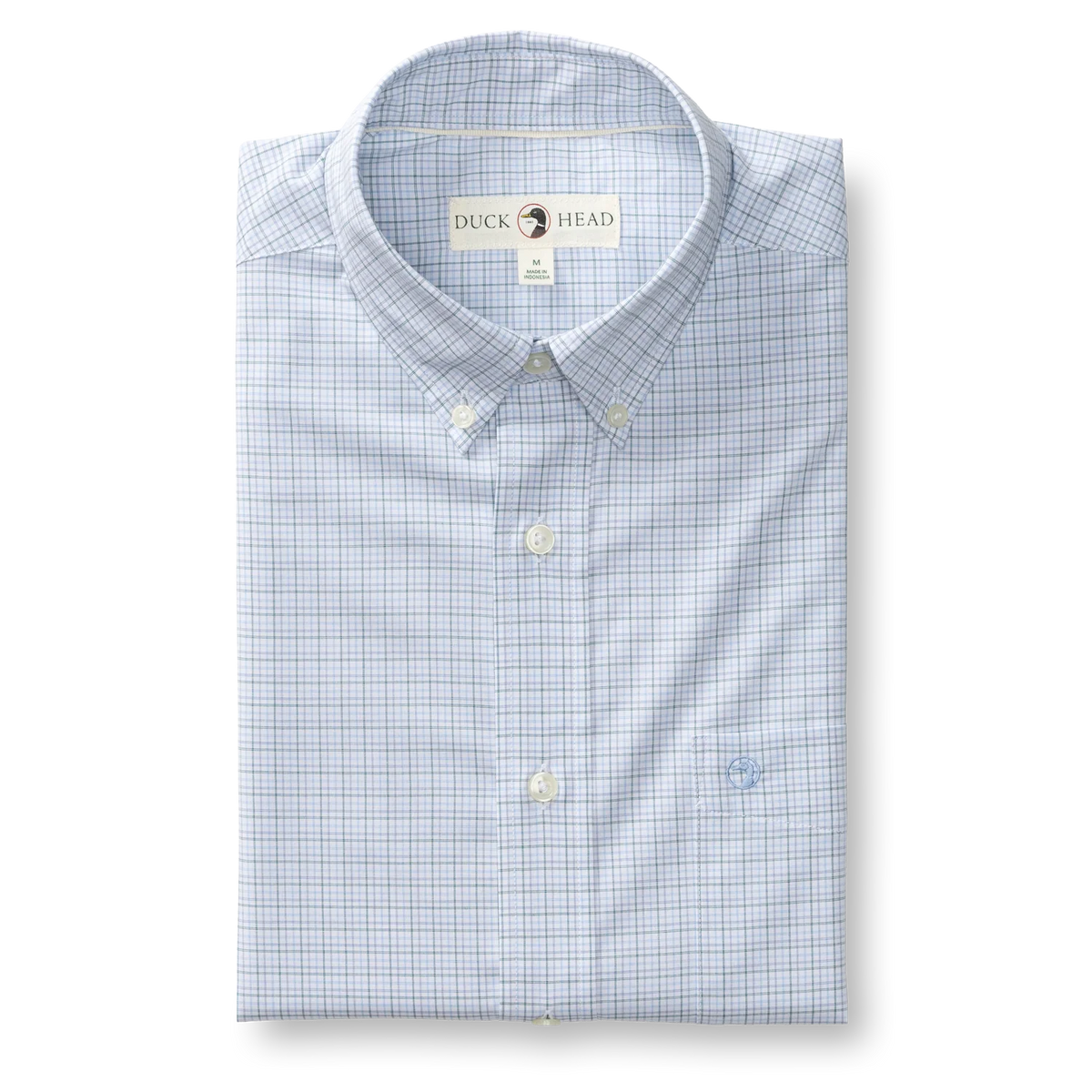 DUCKHEAD Men's Sport Shirt Duck Head Performance Poplin Sport Shirt