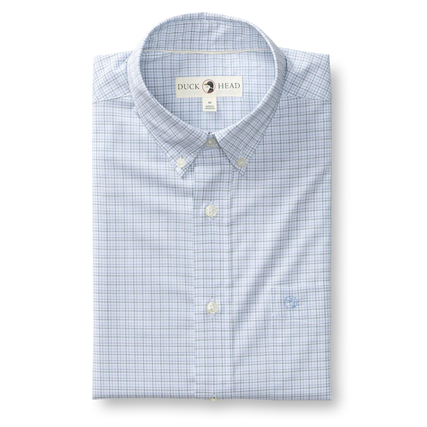 DUCKHEAD Men's Sport Shirt Duck Head Performance Poplin Sport Shirt