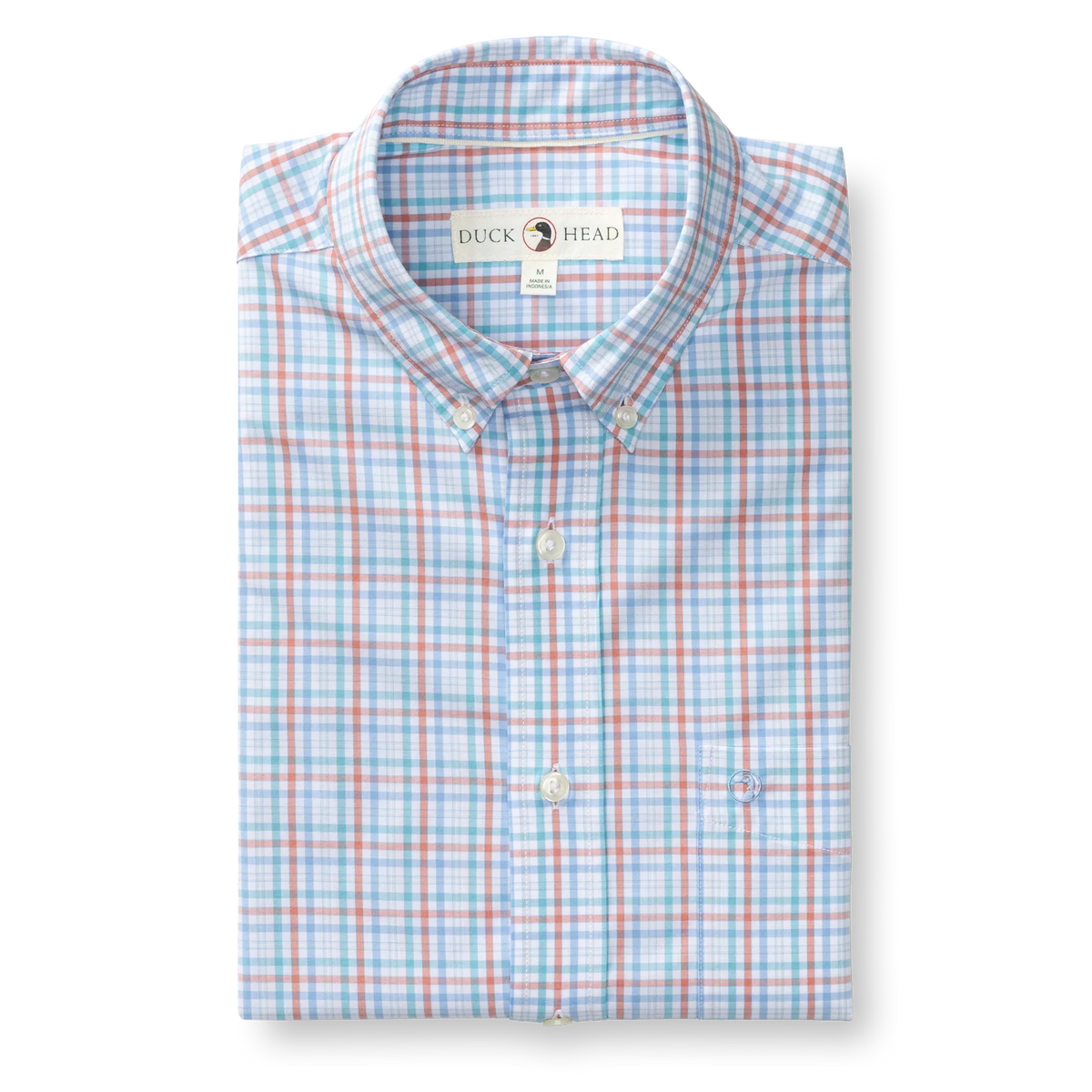 DUCKHEAD Men's Sport Shirt Duck Head Performance Poplin Sport Shirt