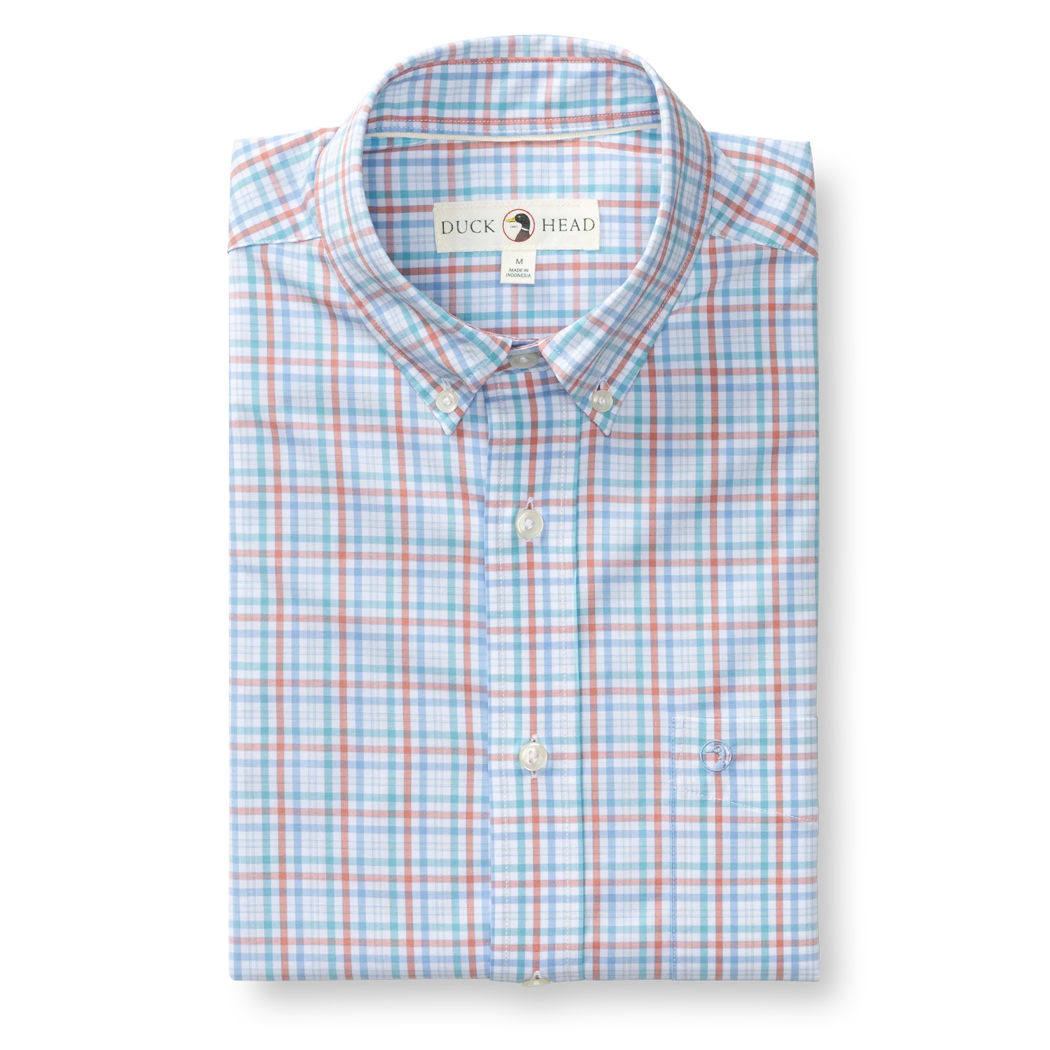 DUCKHEAD Men's Sport Shirt Duck Head Performance Poplin Sport Shirt