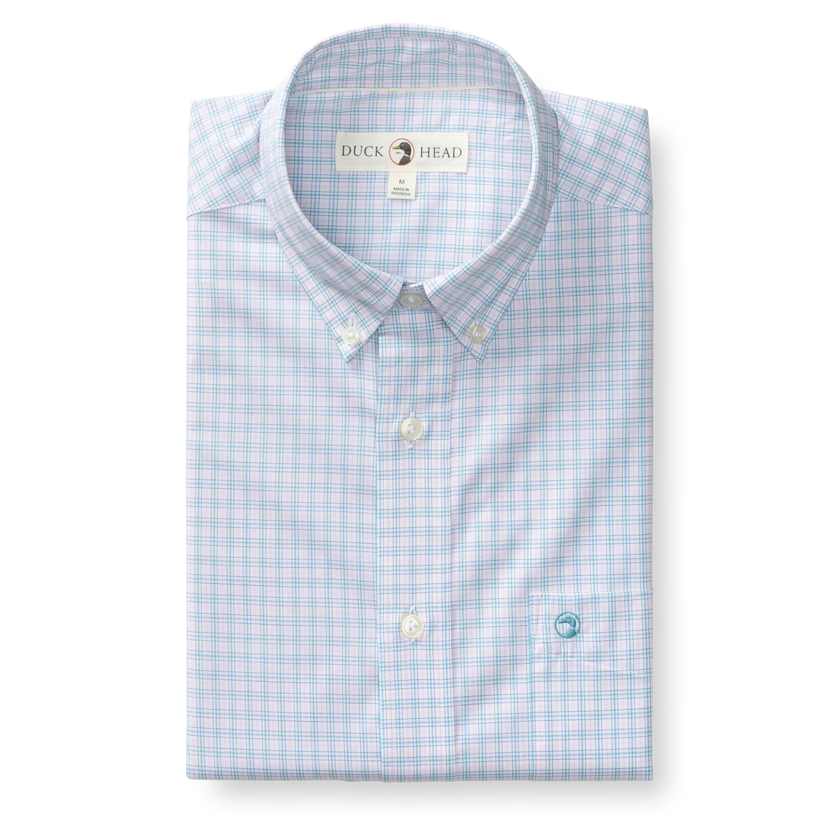 DUCKHEAD Men's Sport Shirt Duck Head Performance Poplin Sport Shirt