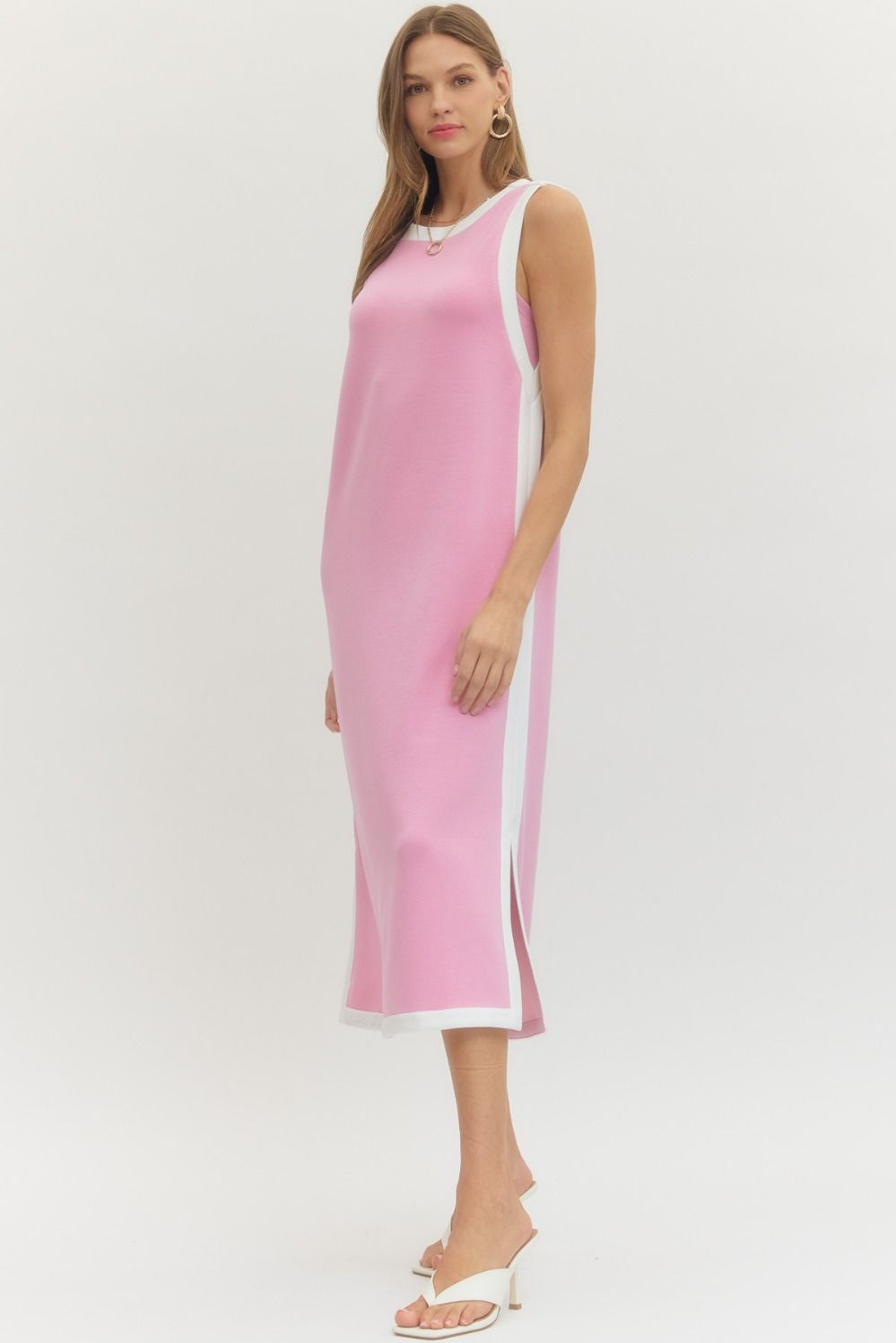 midi scuba dress ASOS Design - Midi Dress - Women - Polyester/Elastane - 4 US