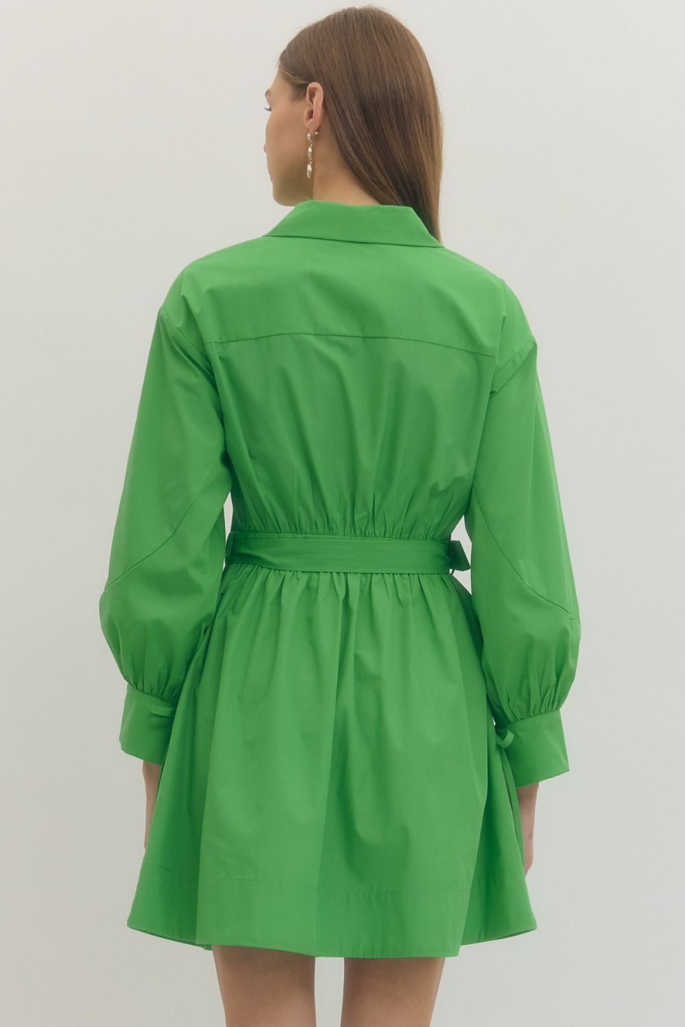 ENTRO INC Women's Dresses Tie Waist Mini Dress