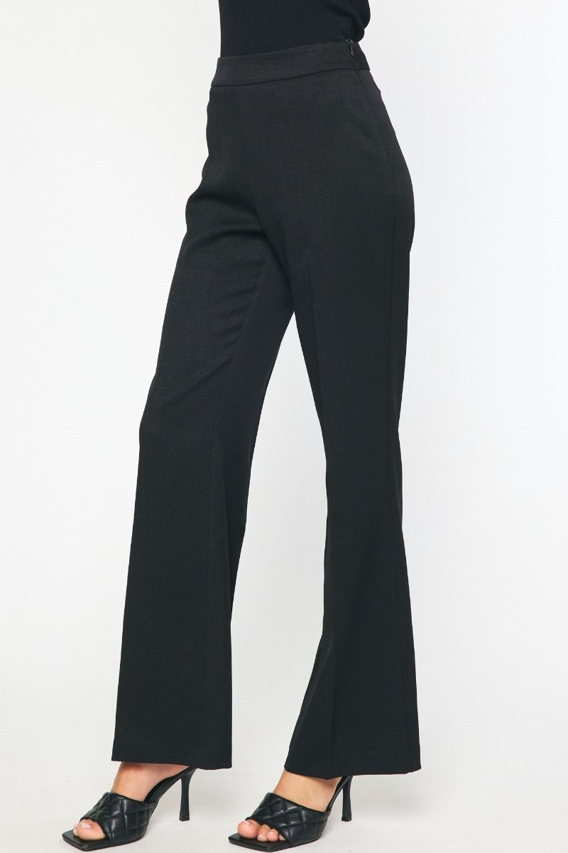 High Waisted Wide Leg Dress Pants - Black / M High Waisted Wide Leg Dress Pants - Black / M