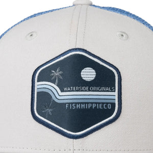 FISH HIPPIE Men's Hats GREY / one size Fish Hippie Beacon Trucker Hat || David's Clothing FHH9070
