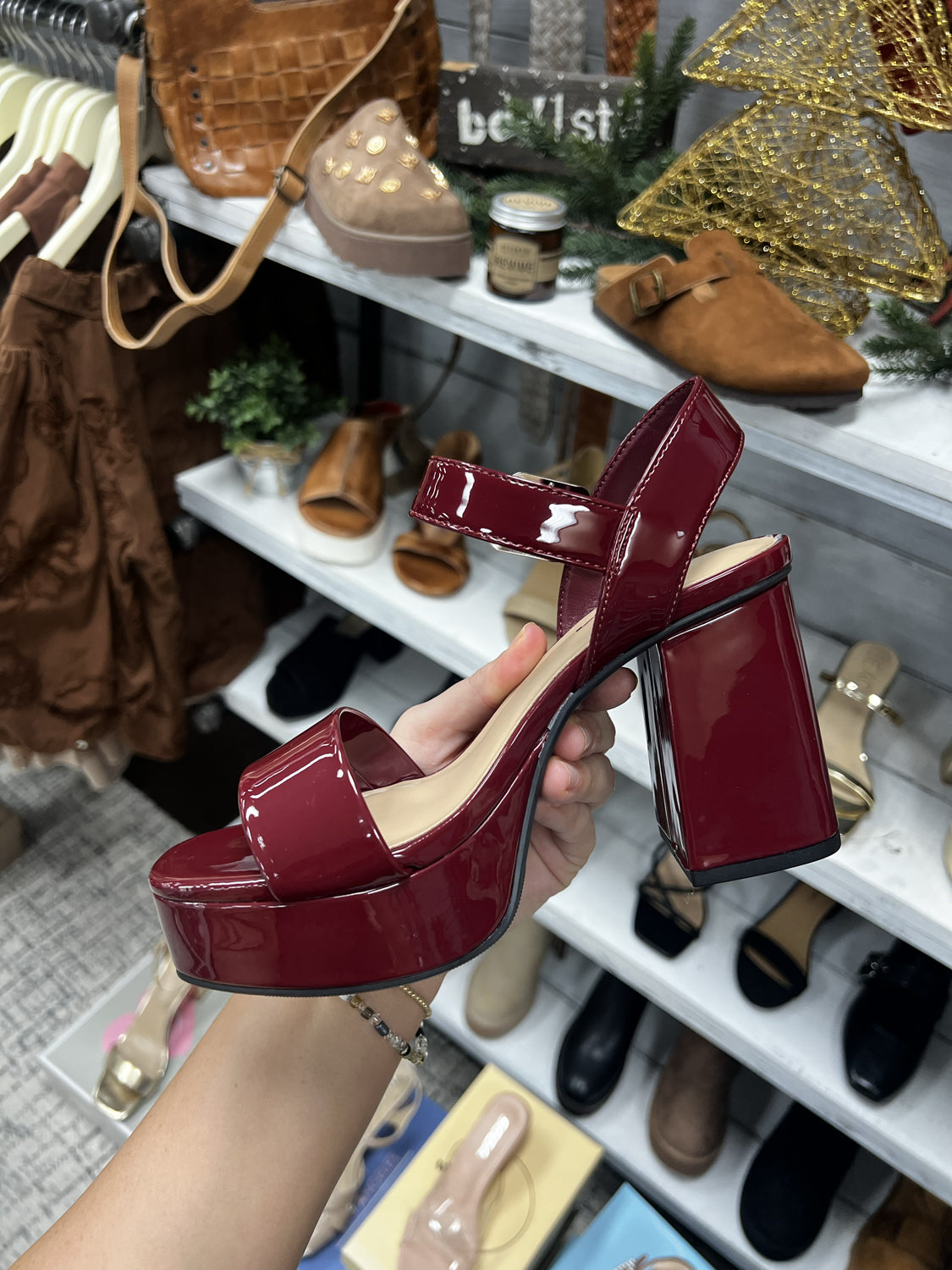 FORTUNE DYNAMIC Women's Shoes Macey Block Heel