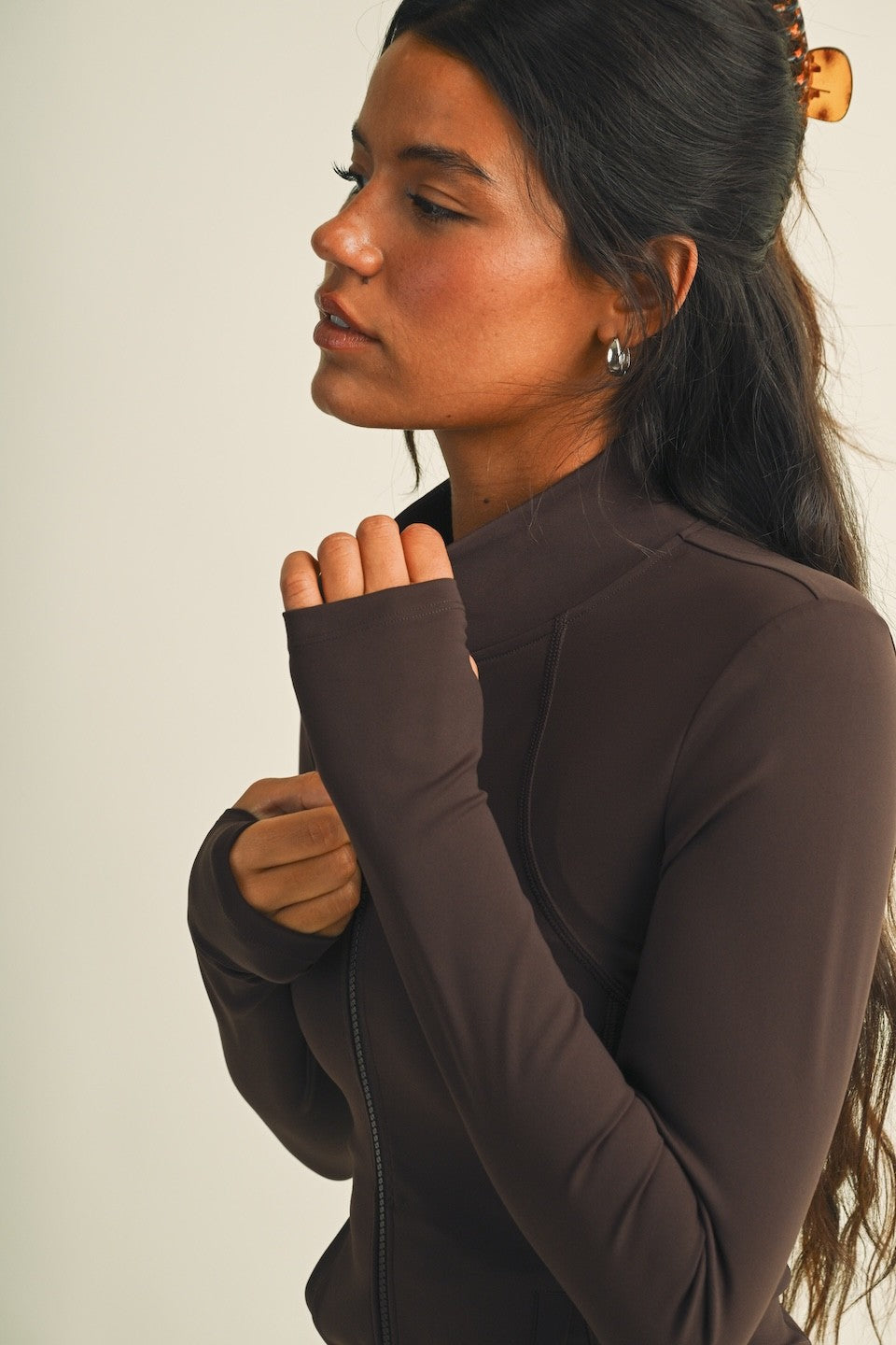 GLOWIE 19-Women Jackets Performance Fitted Full Zip Jacket