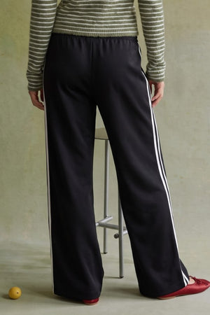 HEYSON Women's Pants Side Stripe Wide Leg Track Pants