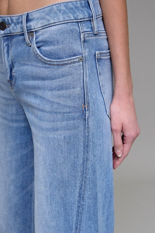 HIDDEN JEANS Women's Jeans Hidden Jeans Medium Light Forward Seams 32in Inseam Wide Leg