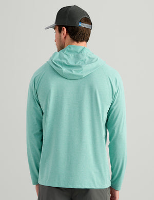 HUK FISHING Men's Tees Huk Airweight Long Sleeve Hoodie