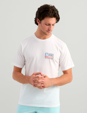 HUK FISHING Men's Tees Huk Born Wave Tee