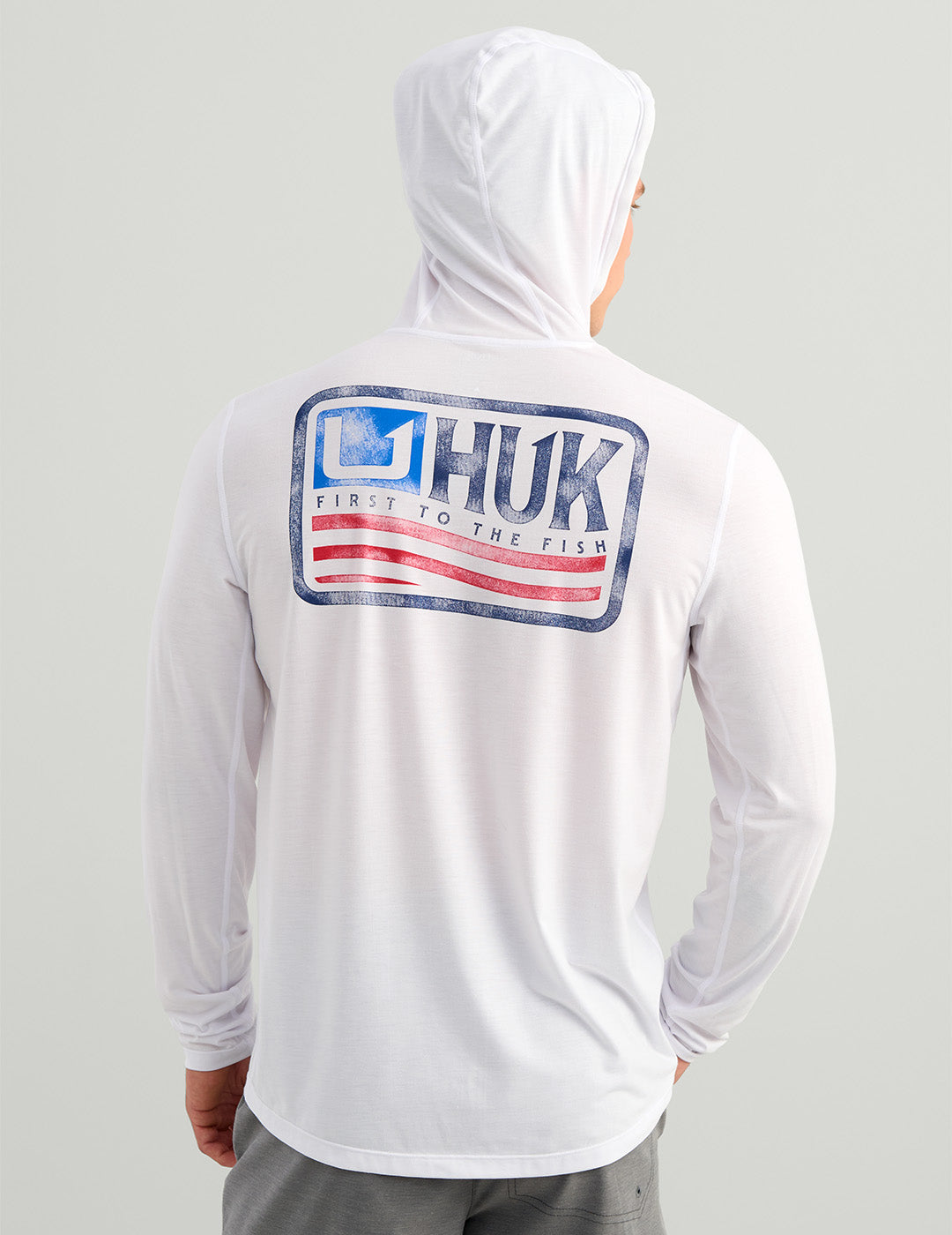 HUK FISHING Men's Tees Huk Drift Performance Hoodie Tee