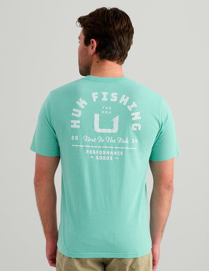 HUK FISHING Men's Tees Huk Fishing Pocket Tee