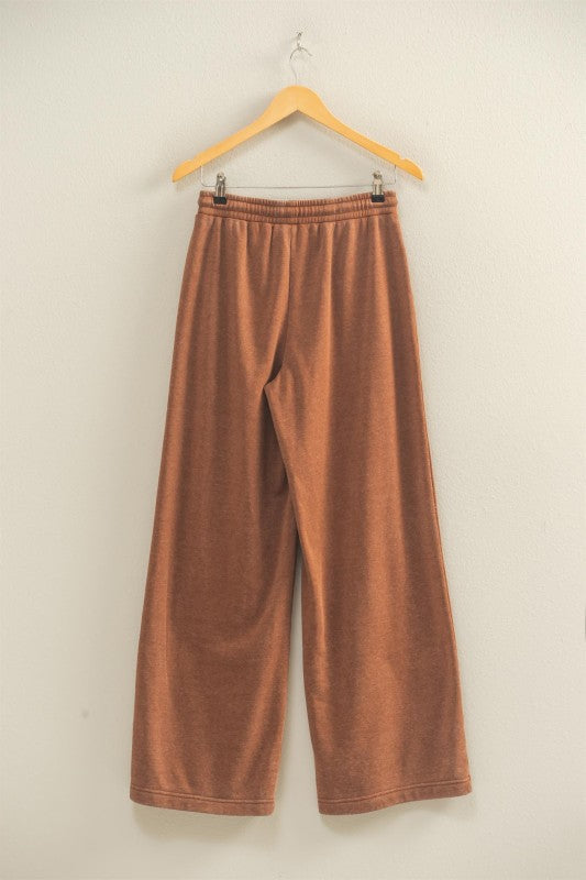 HYFVE INC. Women's Pants High-waist Drawstring Pintuck Pants