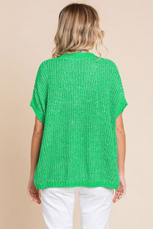 JODIFL Women's Sweaters Thick Knit Boxy Top || David's Clothing