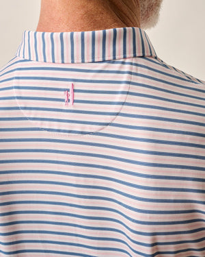 JOHNNIE O Men's Polo Johnnie-O Performance Jersey Polo - Bronte Stripe