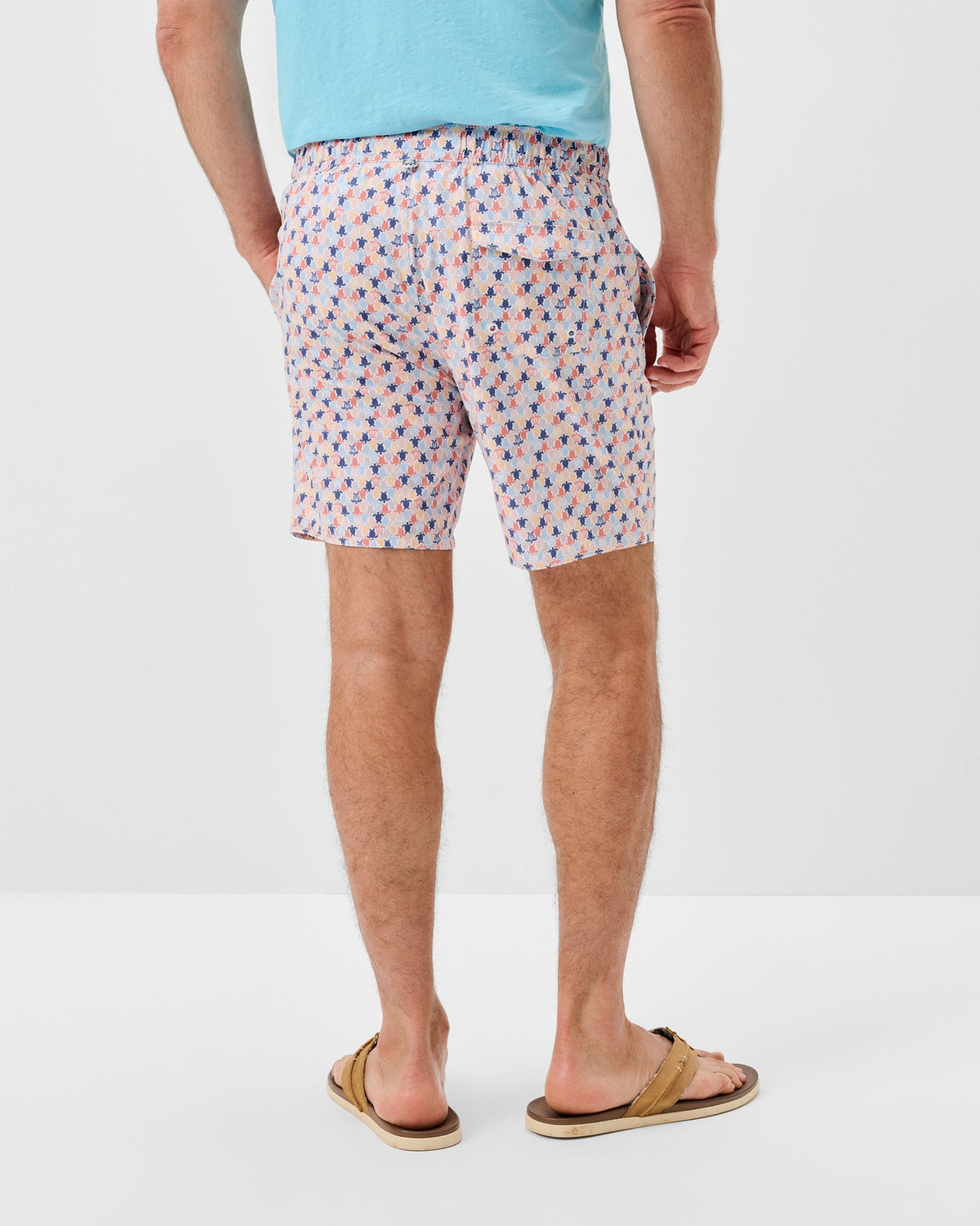 JOHNNIE O Men's Shorts Johnnie-O Half Elastic 7" Swim Trunks