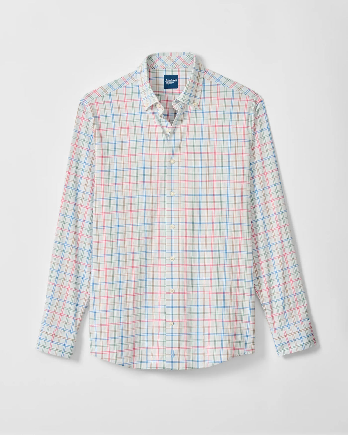 JOHNNIE O Men's Sport Shirt Johnnie-O Everyday Performance Button Down Shirt - Bingham Tattersall