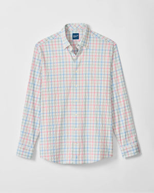 JOHNNIE O Men's Sport Shirt Johnnie-O Everyday Performance Button Down Shirt - Bingham Tattersall