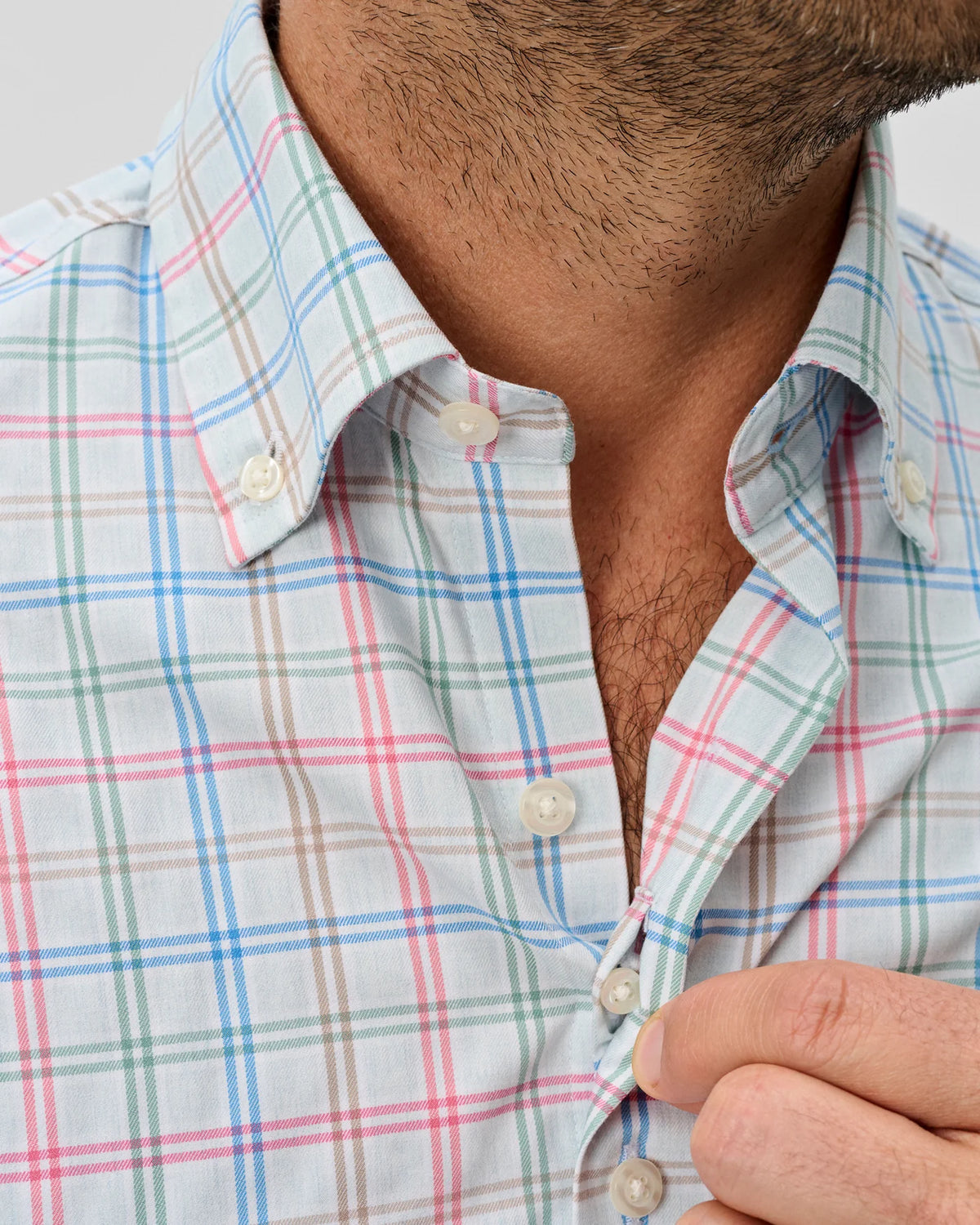 JOHNNIE O Men's Sport Shirt Johnnie-O Everyday Performance Button Down Shirt - Bingham Tattersall