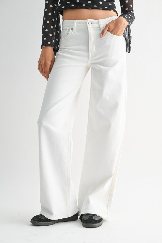 JUST USA DENIM Women's Jeans Just USA Leans High-Rise Full Length Straight