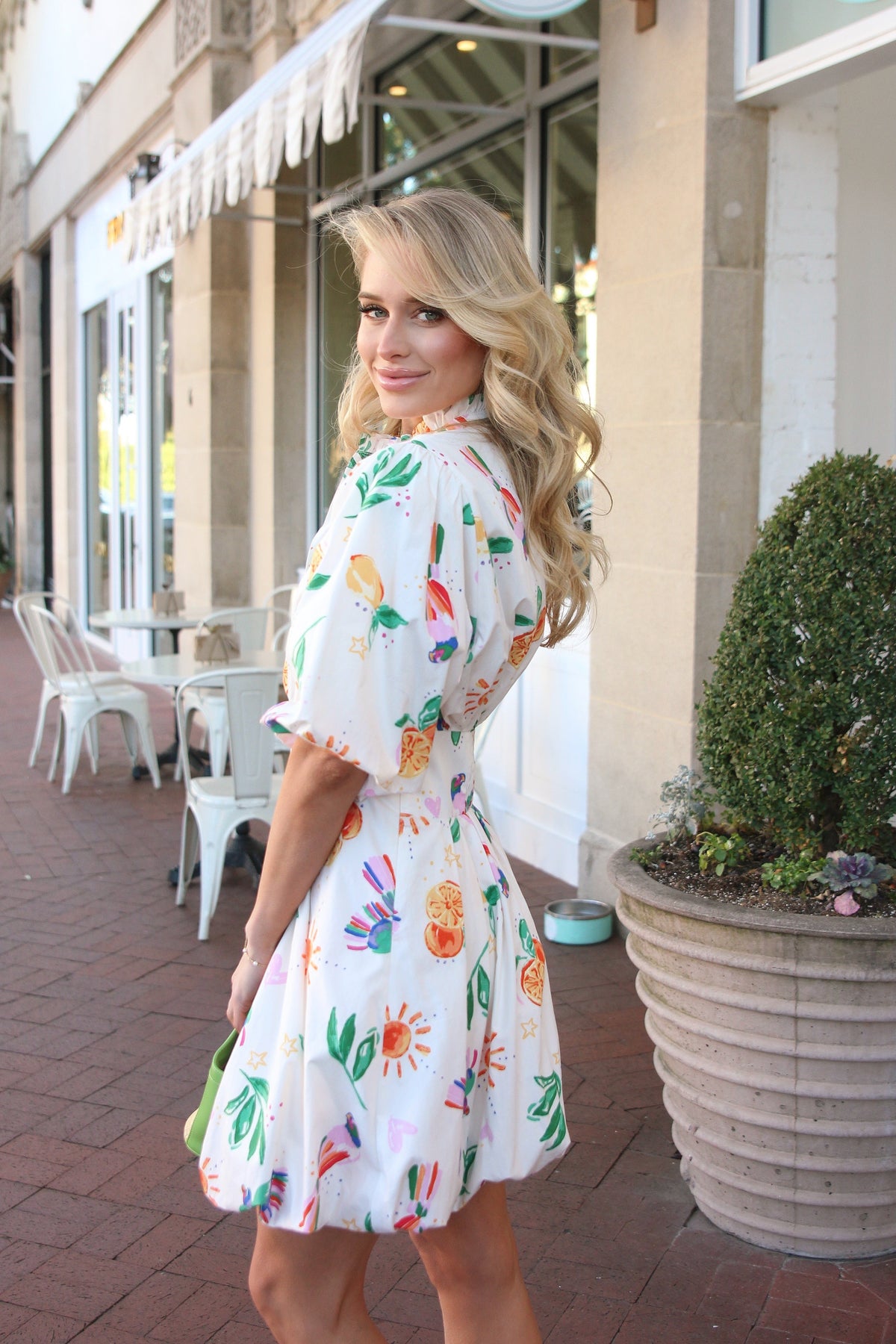 KARLIE CLOTHES Women's Dresses 252 BUBBLE HEM DRESS