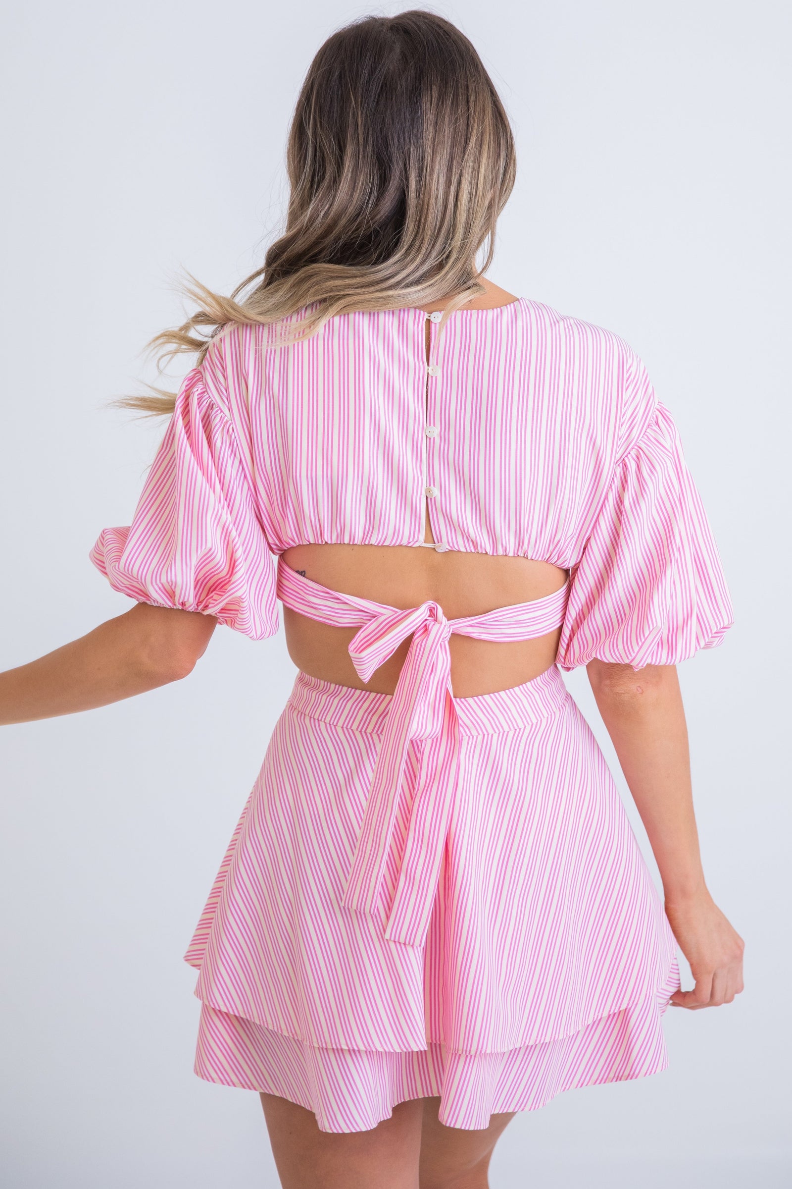 KARLIE CLOTHES Women's Dresses 252 CUT OUT DRESS