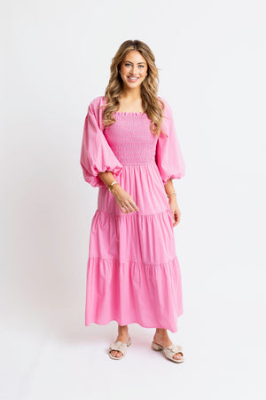 KARLIE CLOTHES Women's Dresses 252 KNOT TIER MAXI