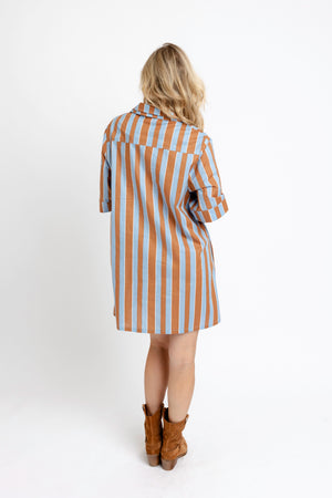 KARLIE CLOTHES Women's Dresses Karlie Bold Stripe Dress