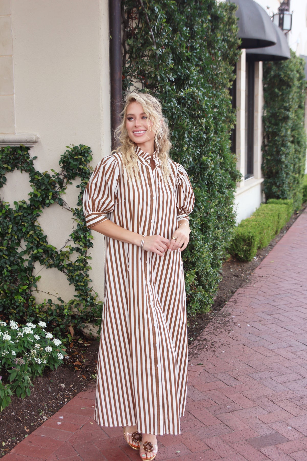 KARLIE CLOTHES Women's Dresses Karlie Maxi Stripe Dress