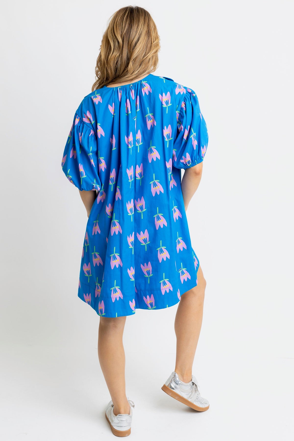 KARLIE CLOTHES Women's Dresses Karlie Poppy Scallop V Neck Dress