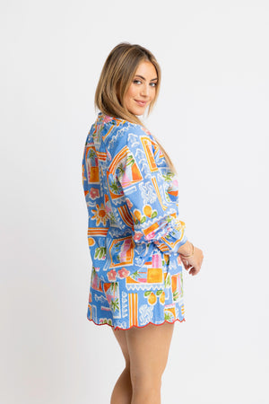 KARLIE CLOTHES Women's Shorts Karlie Santorini Short