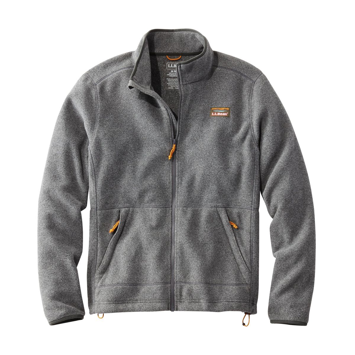 L.L.Bean Men's Jackets CHARCOAL HEATHER / S L.L.Bean Men's Mountain Classic Fleece Jacket 5046741704