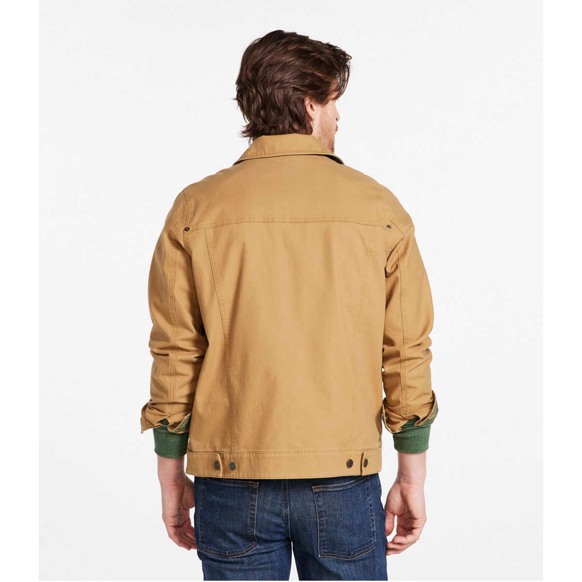 L.L.Bean Men's Jackets MARSH BROWN / S L.L.Bean Men's BeanFlex Utility Trucker Jacket 515859623