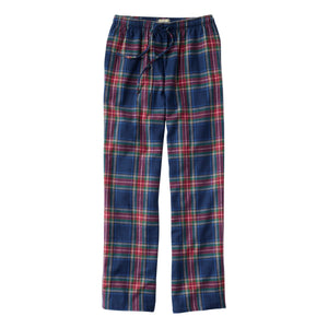 L.L.Bean Men's Sleepwear NAVY STEWART / S L.L.Bean Men's Scotch Plaid Flannel Sleep Pants 27753557235
