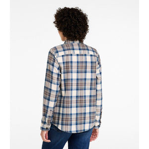 L.L.Bean Women's Shirts L.L.Bean Women's Scotch Plaid Flannel Shirt, Relaxed