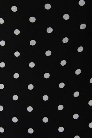 LELIS COLLECTION Women's Dresses Halter Straight Neckline Polka Dot Mini Dress